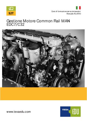S2T MAN: GESTIONE MOTORE COMMON RAIL MAN EDC7/C32
