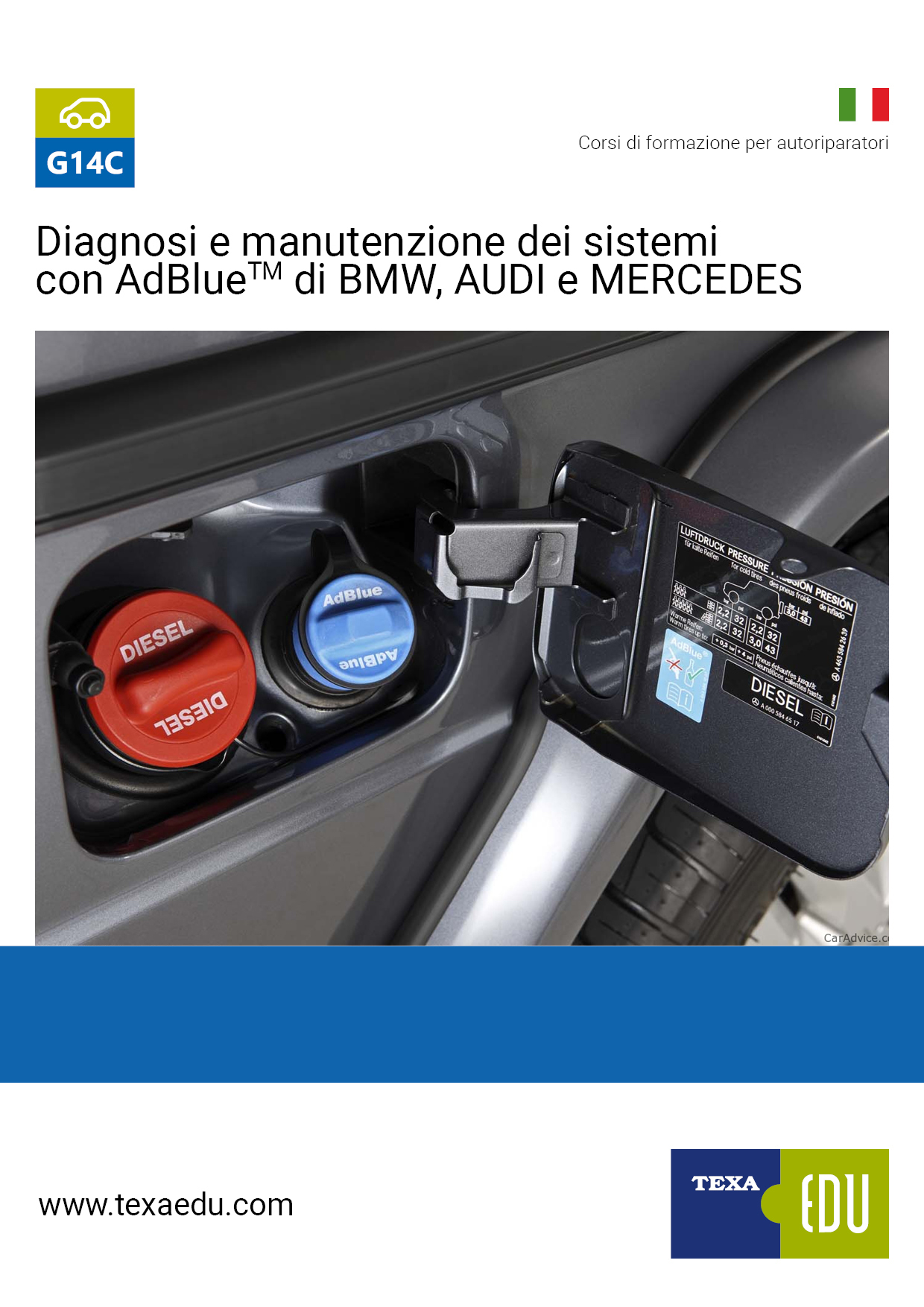 G14C: DIAGNOSI E MANUTENZIONE DEI SISTEMI AdBlue® DI BMW, AUDI E MERCEDES