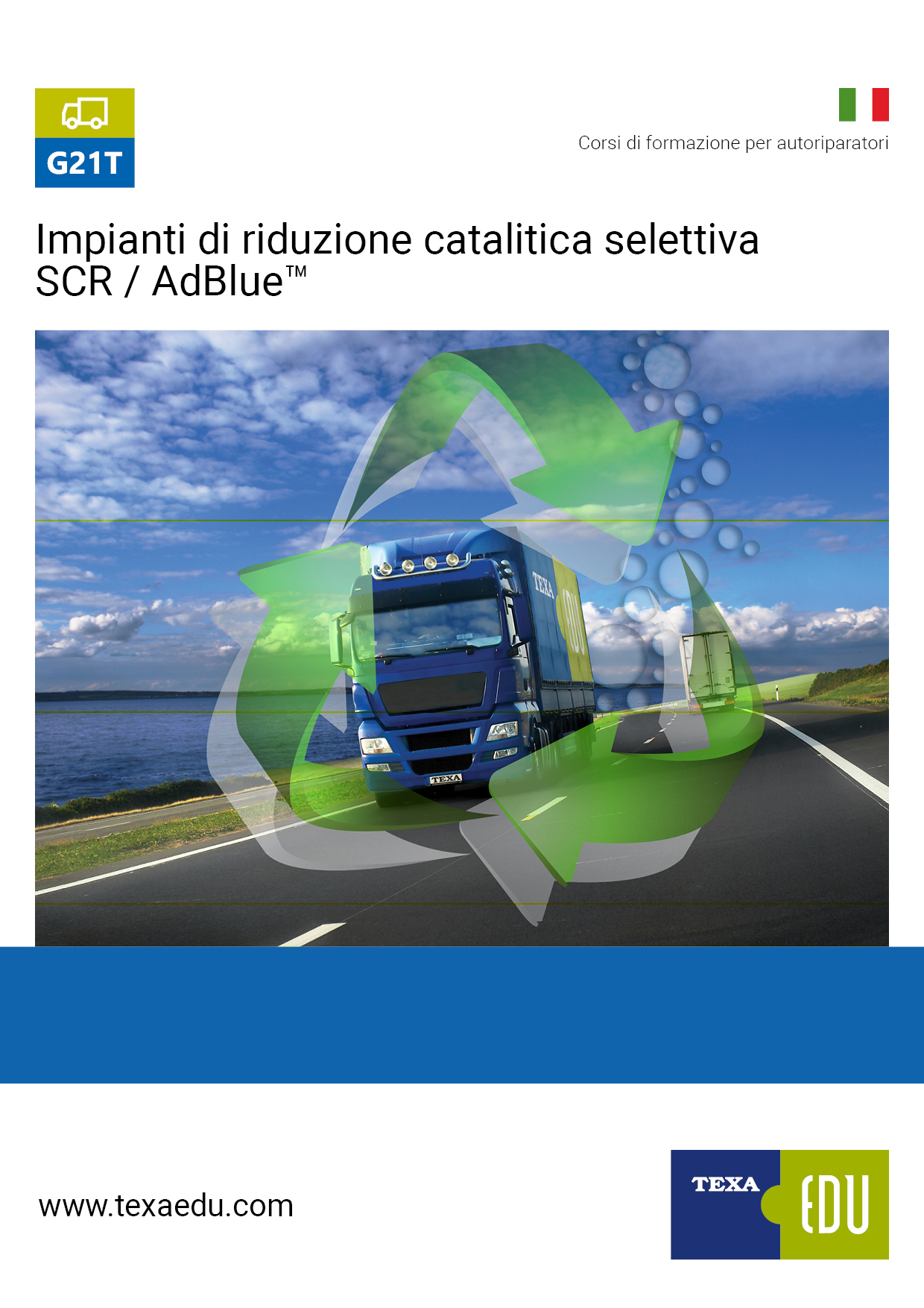 G21T: IMPIANTI DI RIDUZIONE CATALITICA SELETTIVA SCR/AdBlue®