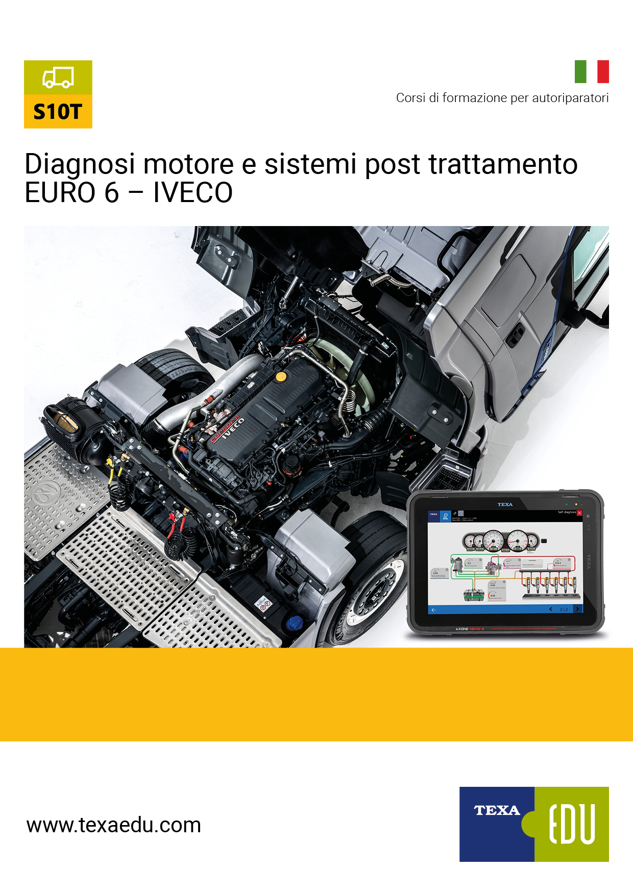 S10T: DIAGNOSI DEI SISTEMI POST TRATTAMENTO EURO 6 - IVECO