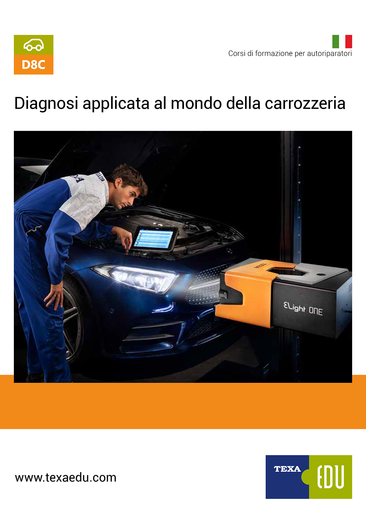 D8C DIAGNOSI ELETTRONICA APPLICATA AL MONDO DELLA CARROZZERIA